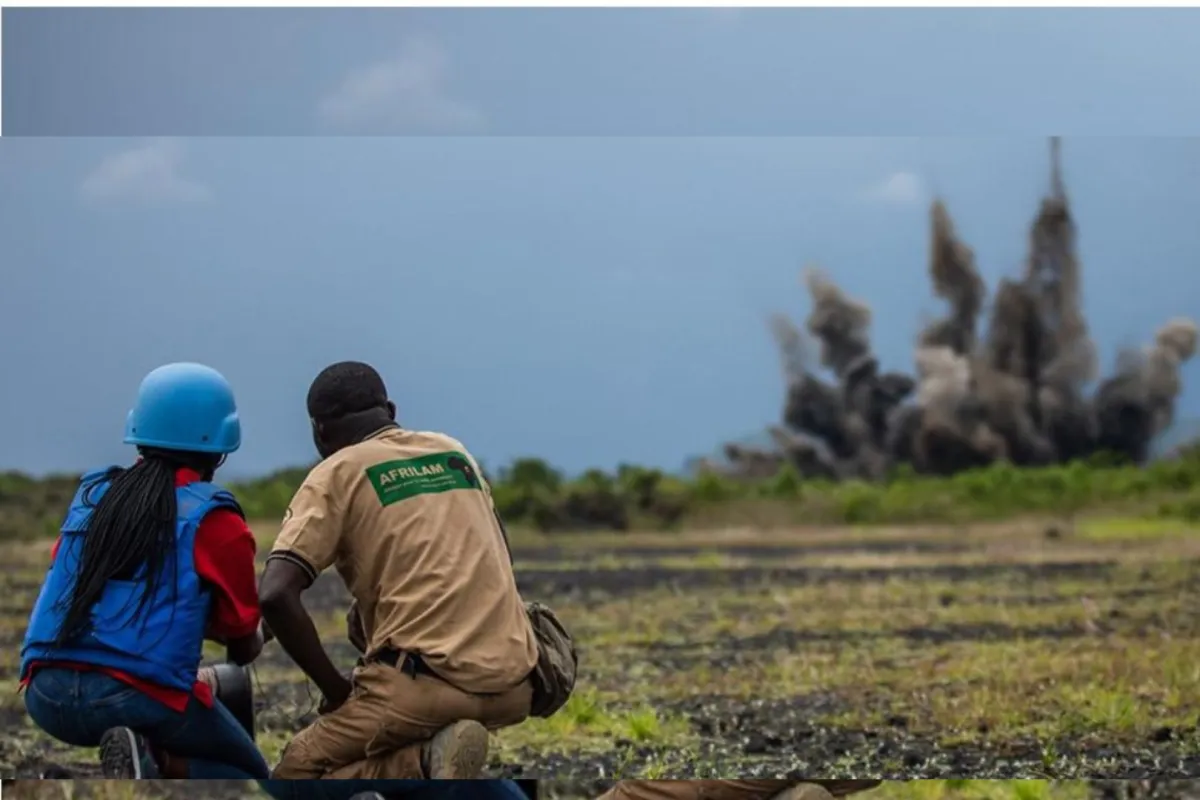 الألغام خطر شديد