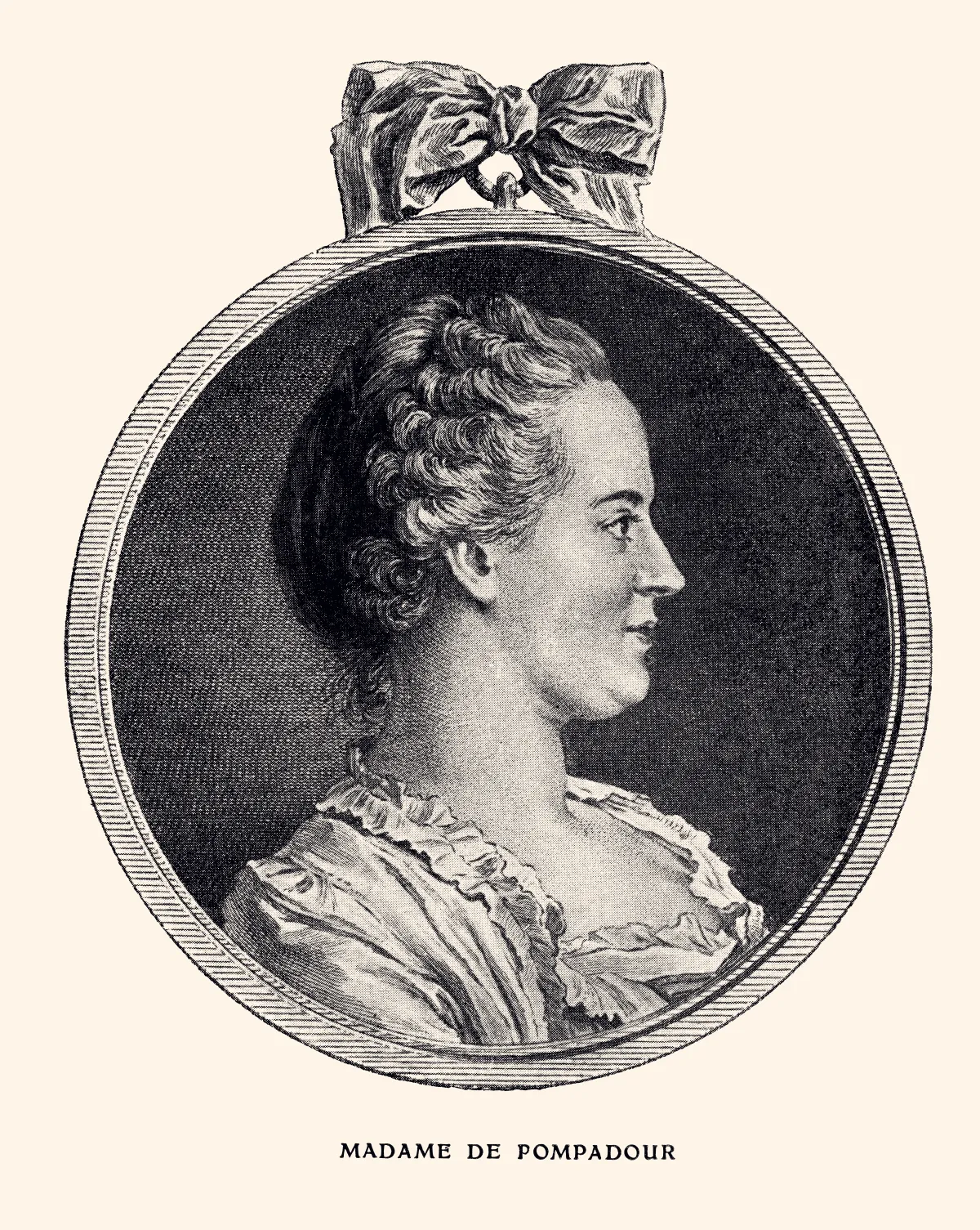 رسمة تُظهر Madame de Pompadour مصدر الصورة  pictore\ Getty Images