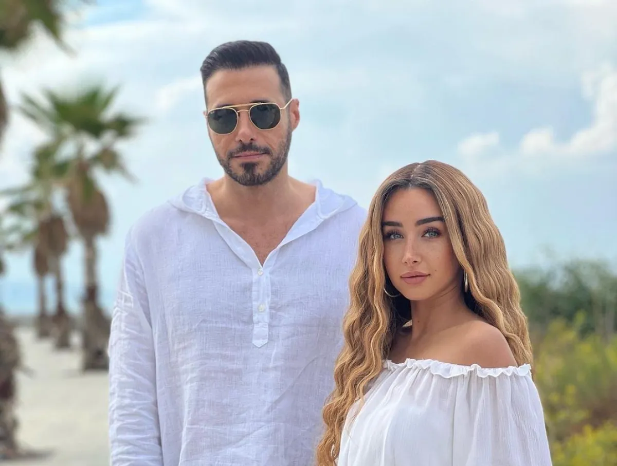 هنا الزاهد وأحمد السعدني - الصورة من حساب هنا على انستغرام