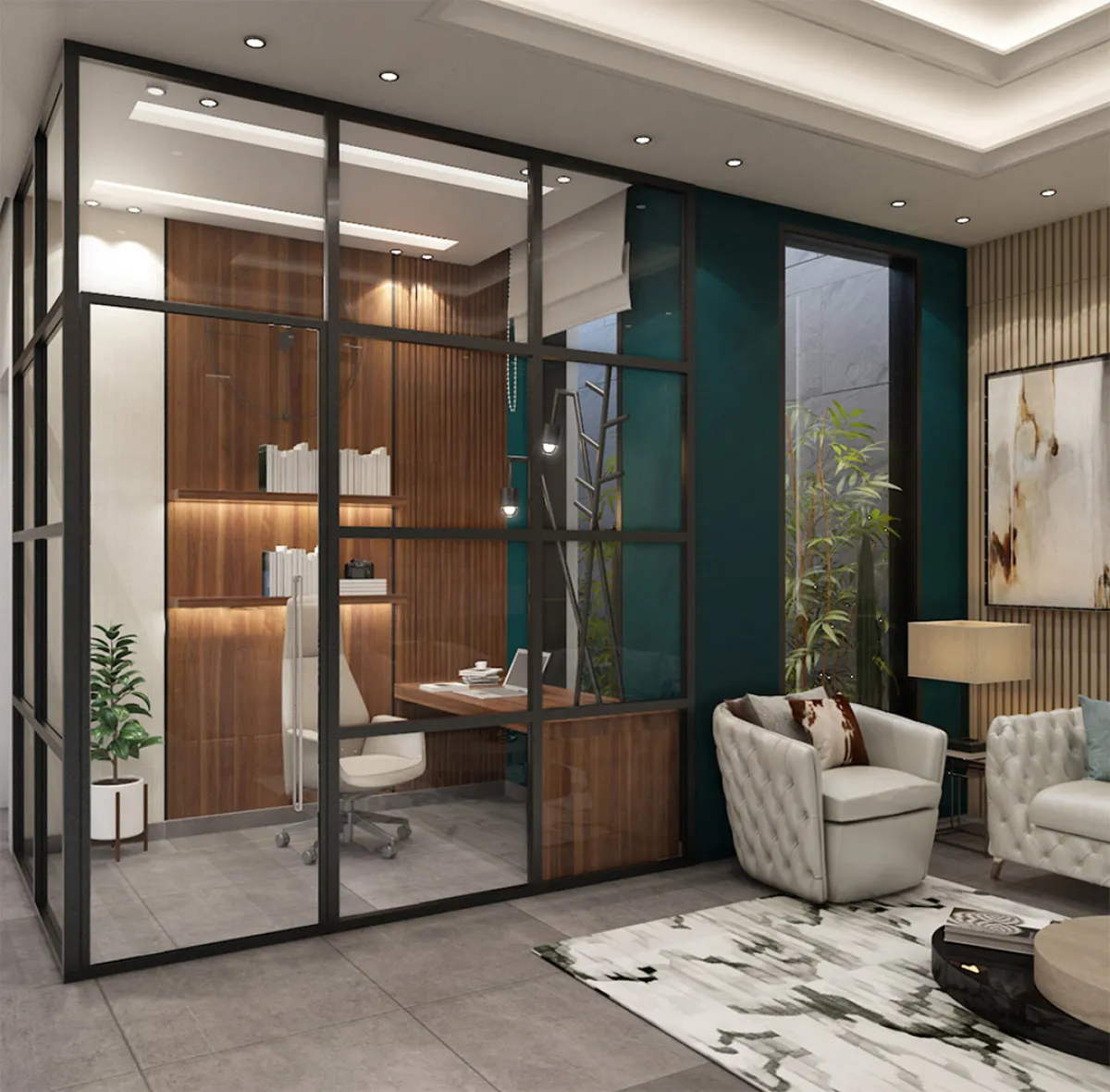 المكتب المنزلي