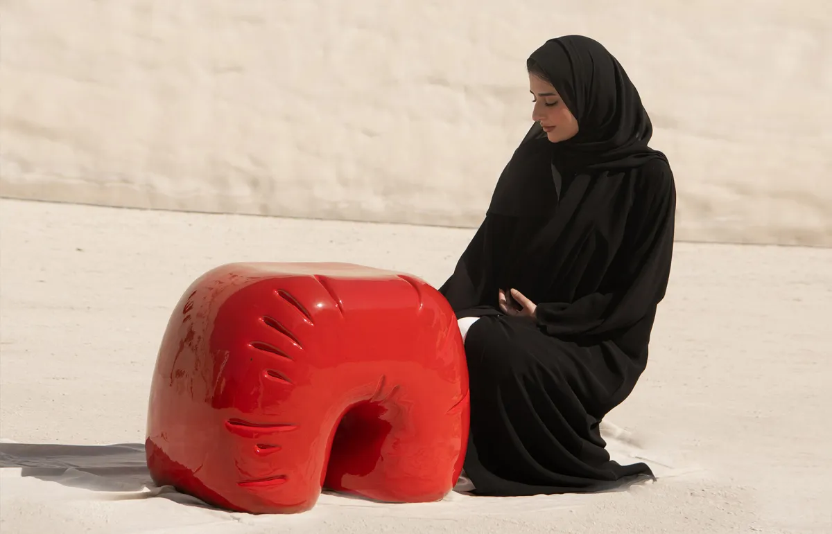 المصممة علياء المزروعي