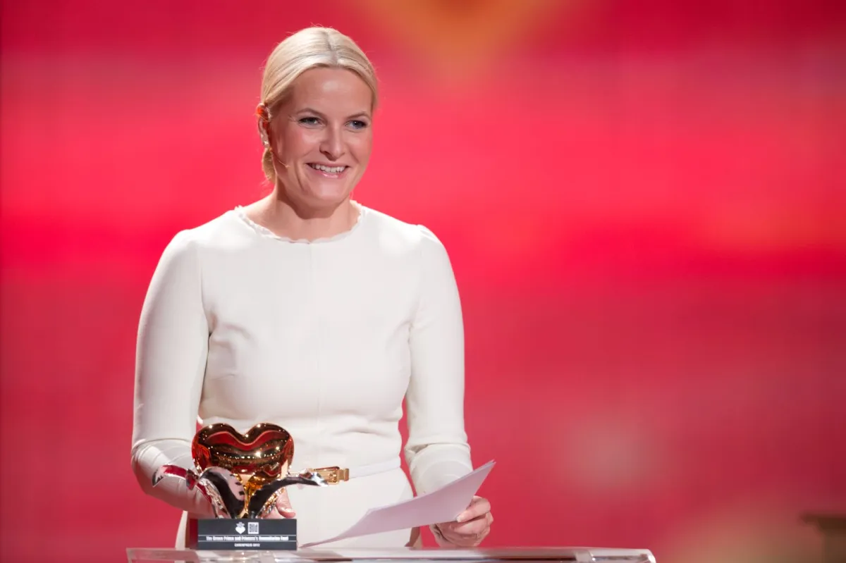 الأميرة ميت ماريت (Norway's Crown Princess Mette-Marit). مصدر الصورة: AXEL SCHMIDT / POOL / AFP
