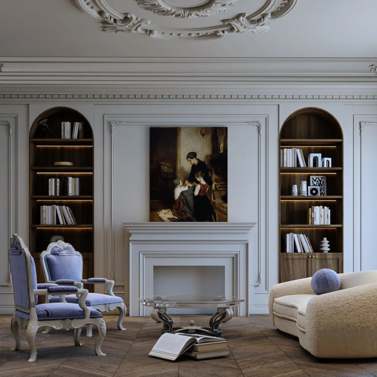 الطراز الإنجليزي في الديكور