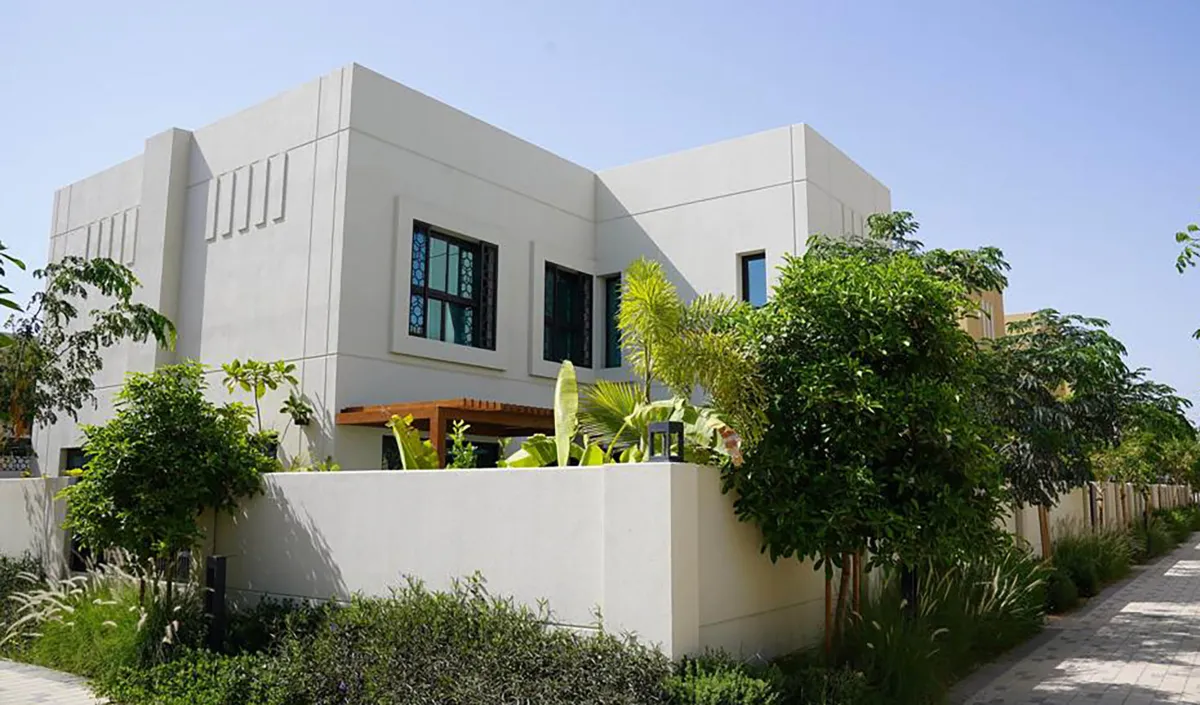 تضم المدينة 1250 فيلا مستدامة. الصورة من wam