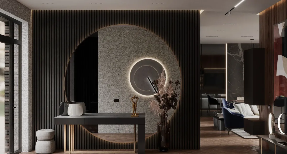 جانب من شقة من إعداد المصمم