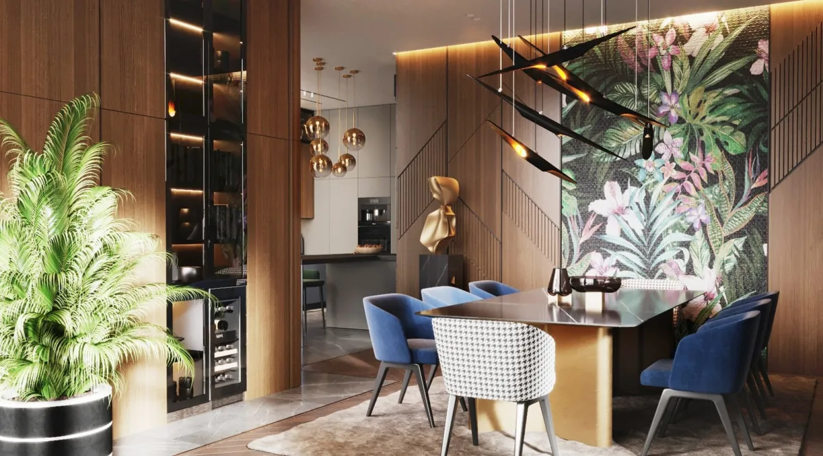 جانب من مشروع للمصمم رسلان بروسفيرين