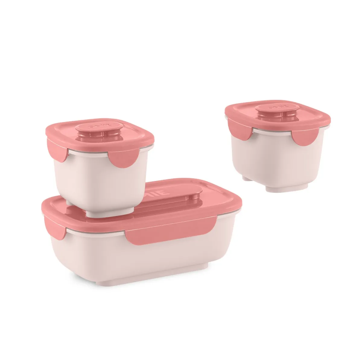 OmieLife OmieGo Bio Bento Containers, Set of 3