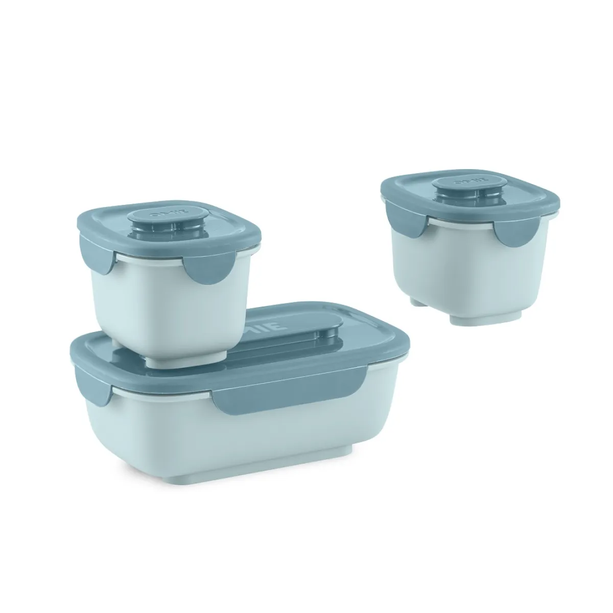 OmieLife OmieGo Bio Bento Containers, Set of 3
