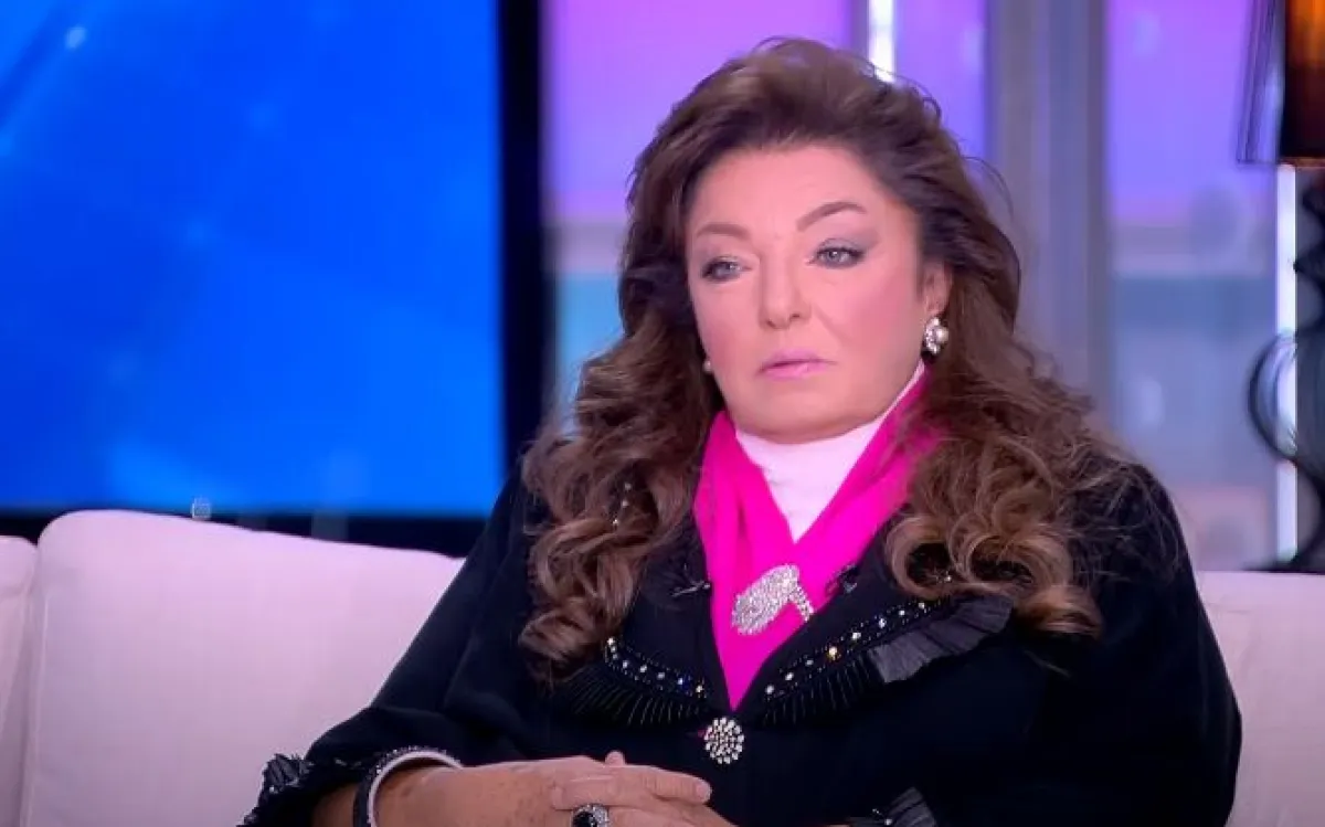 الفنانة هدى رمزي- لقطة شاشة من برنامج "كلام لناس" على قناة mbc مصر