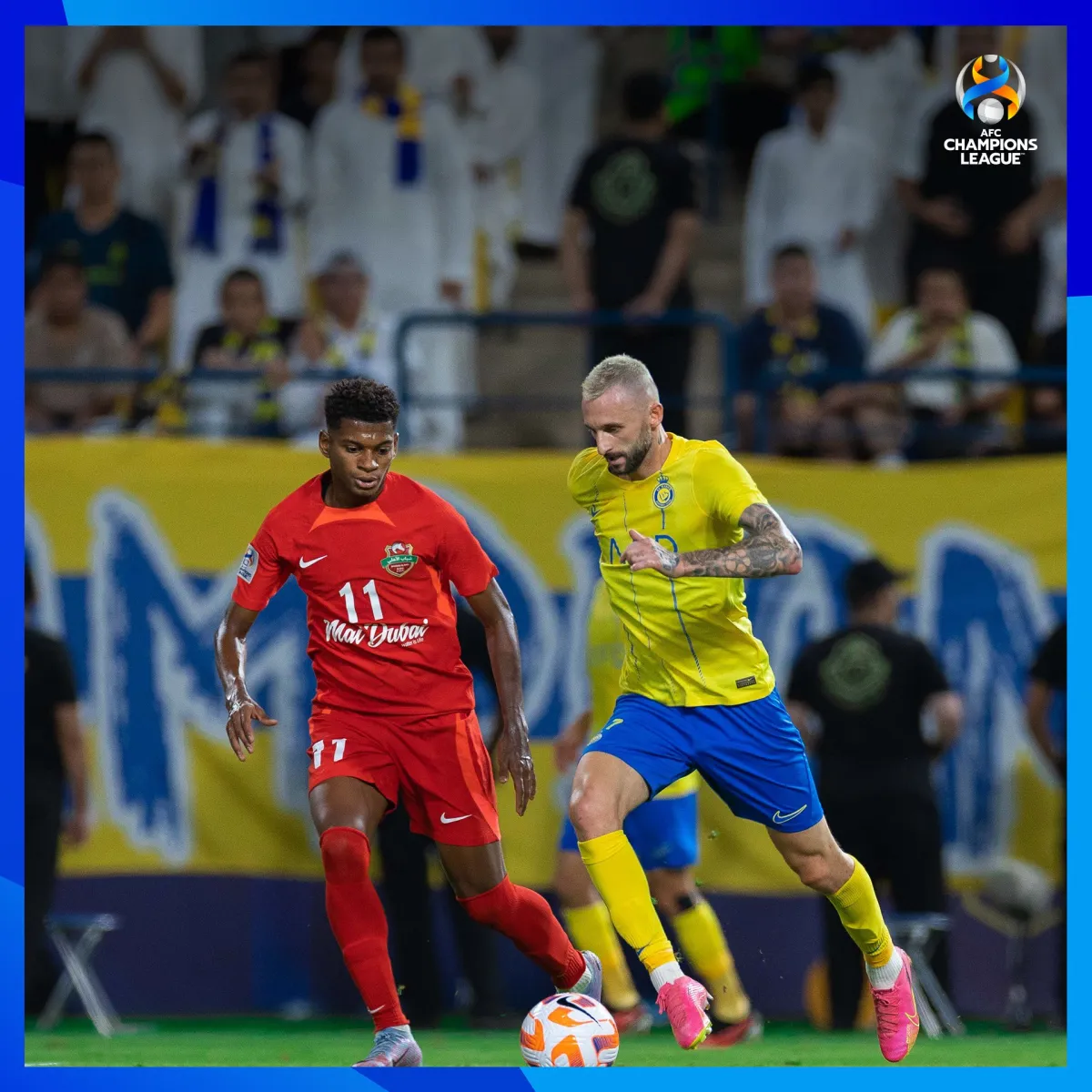 الصورة من لقاء الفريقين