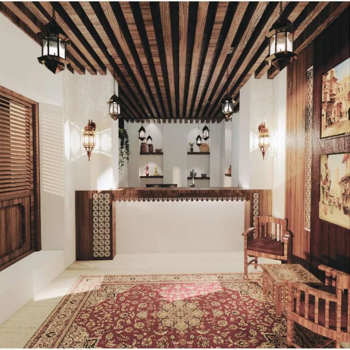 هوية سعودية تراثية 