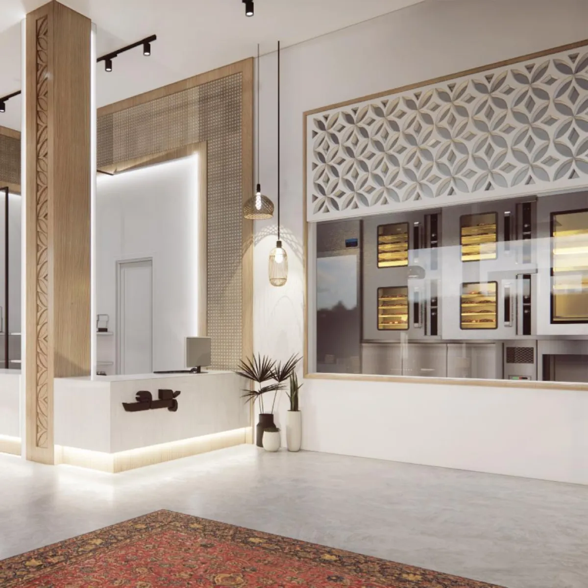 تصميم داخلي يعبر عن الجمع بين الماضي والحاضر