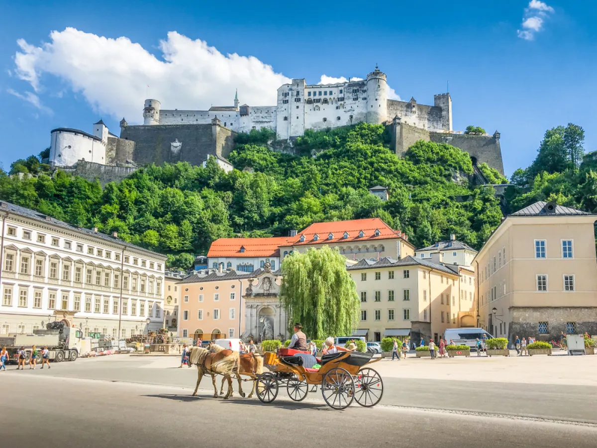 جانب من مدينة سالزبورغ  