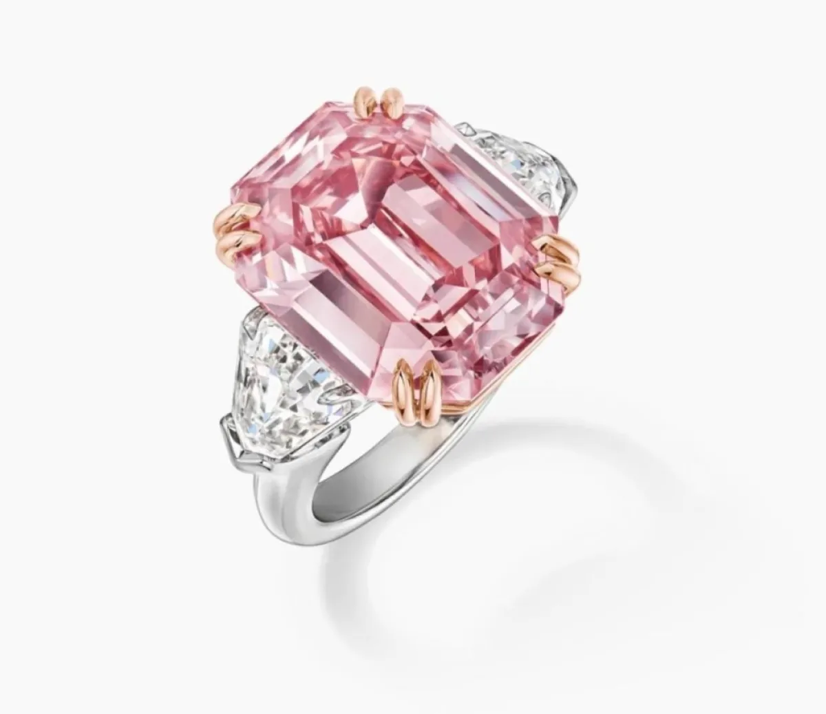 خاتم  Winston Pink Legacy من هاري وينستون Harry Winston