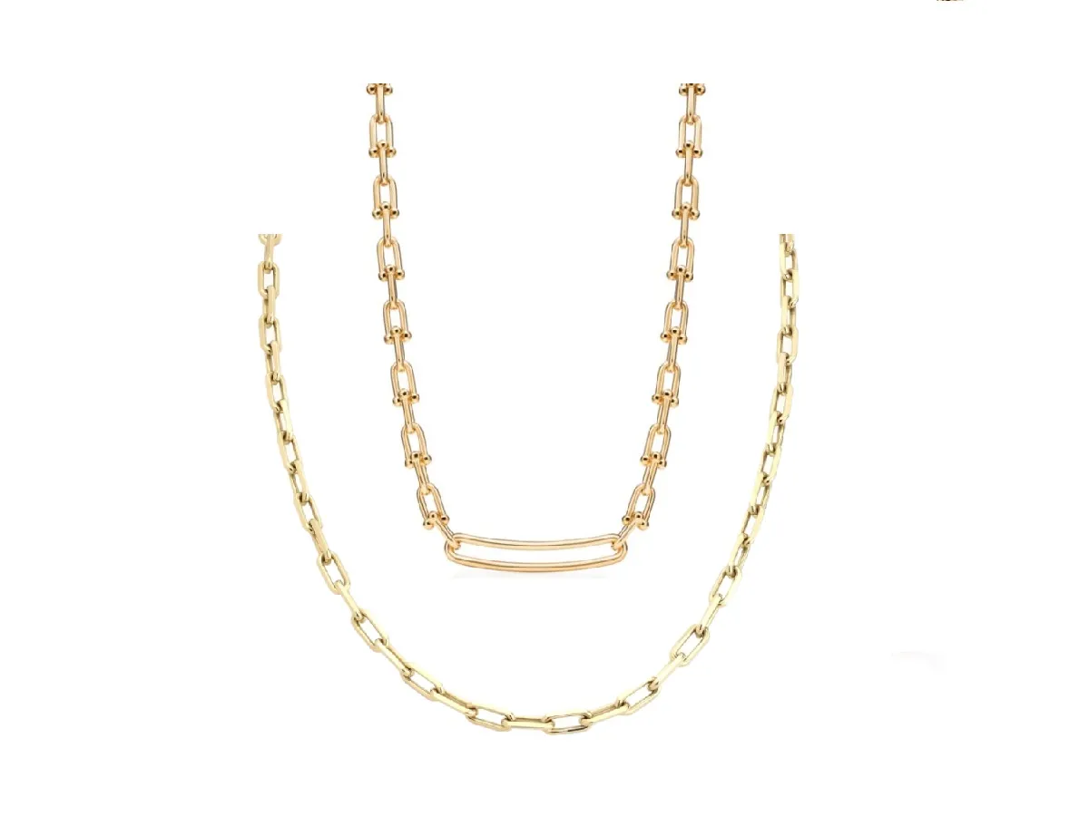 موديلات سلاسل ذهب جنزير بتصاميم عصرية تناسب الصبايا