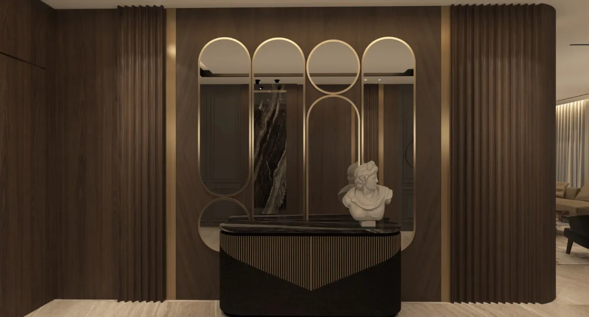 الخشب مادة أساسية في الديكور