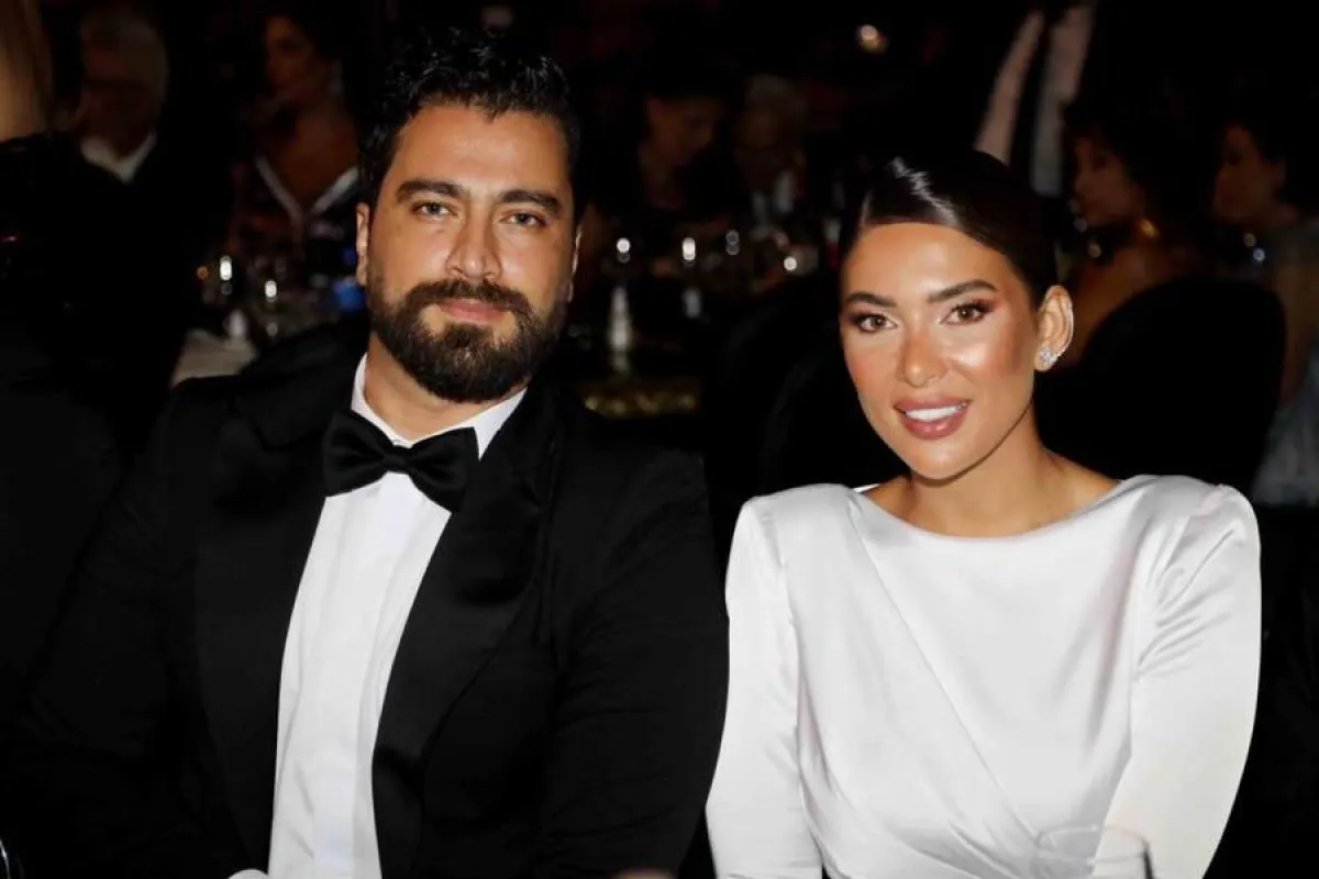 معتصم النهار ولين برنجكجي- الصورة خاصة بـسيدتي تصوير محمد رحمة