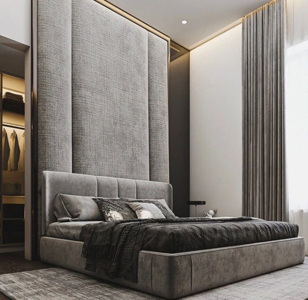 ديكور عصري في غرفة النوم