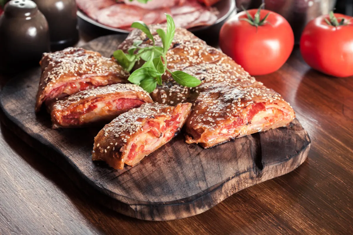 صورة لفائف البيتزا