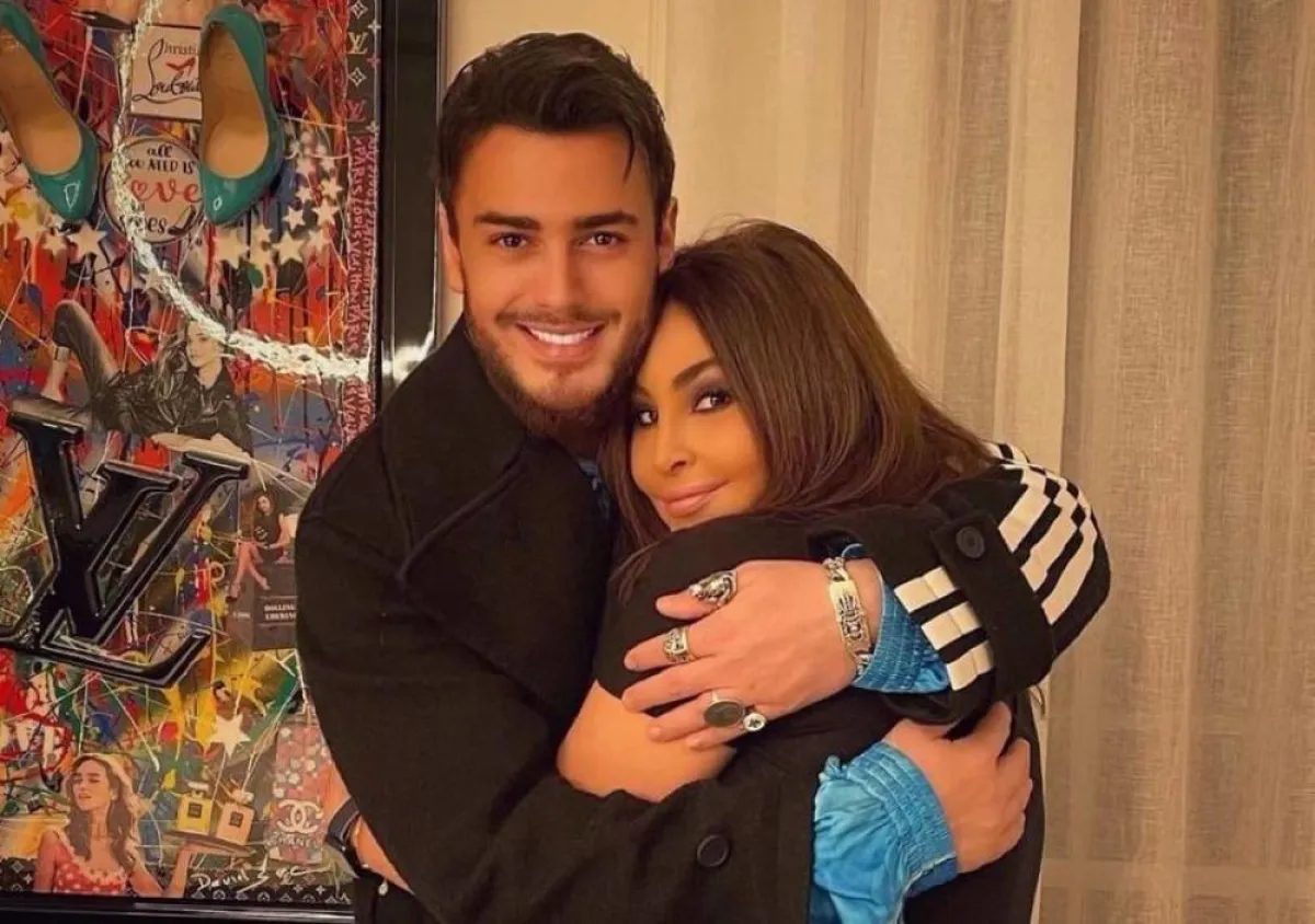 إليسا وسعد لمجرد- صورة من حسابها على إنستغرام