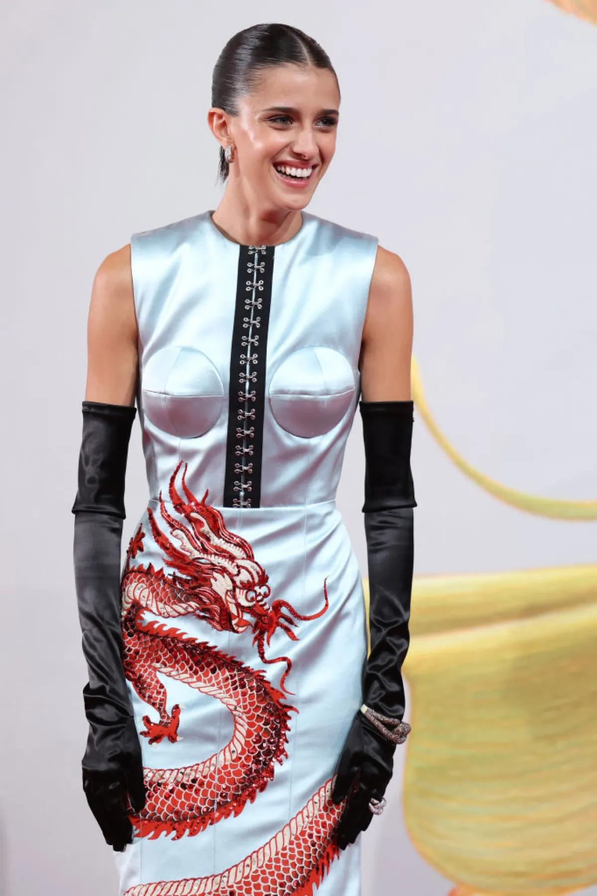 الممثلة الإيطالية Benedetta Porcaroli في عرض Amanda فيلم في مهرجان فينيسيا 79 بتاريخ 5 سبتمبر Daniele Venturelli/WireImageGetty Images