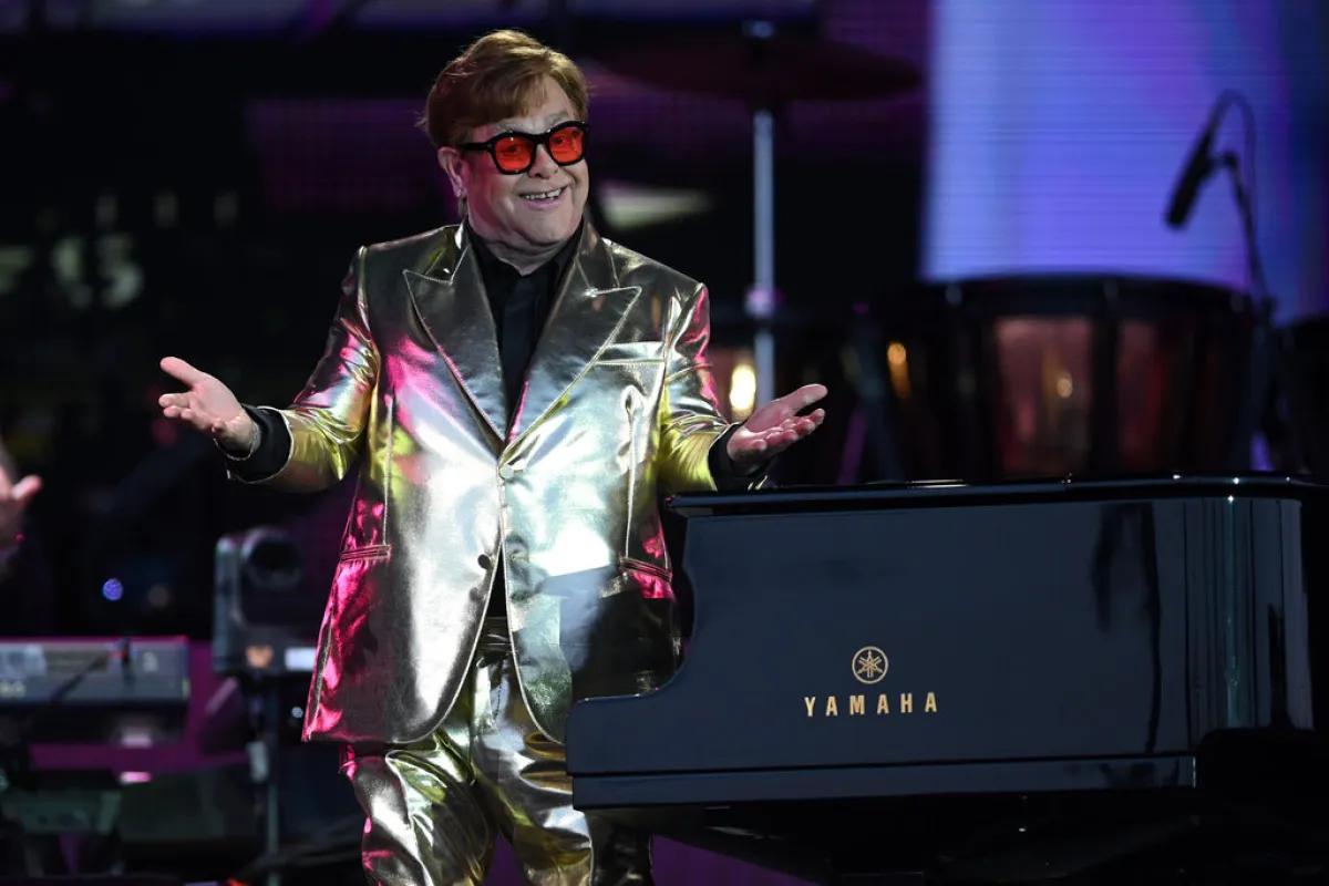 إلتون جون Elton John (مصدر الصورة: Oli SCARFF / AFP)