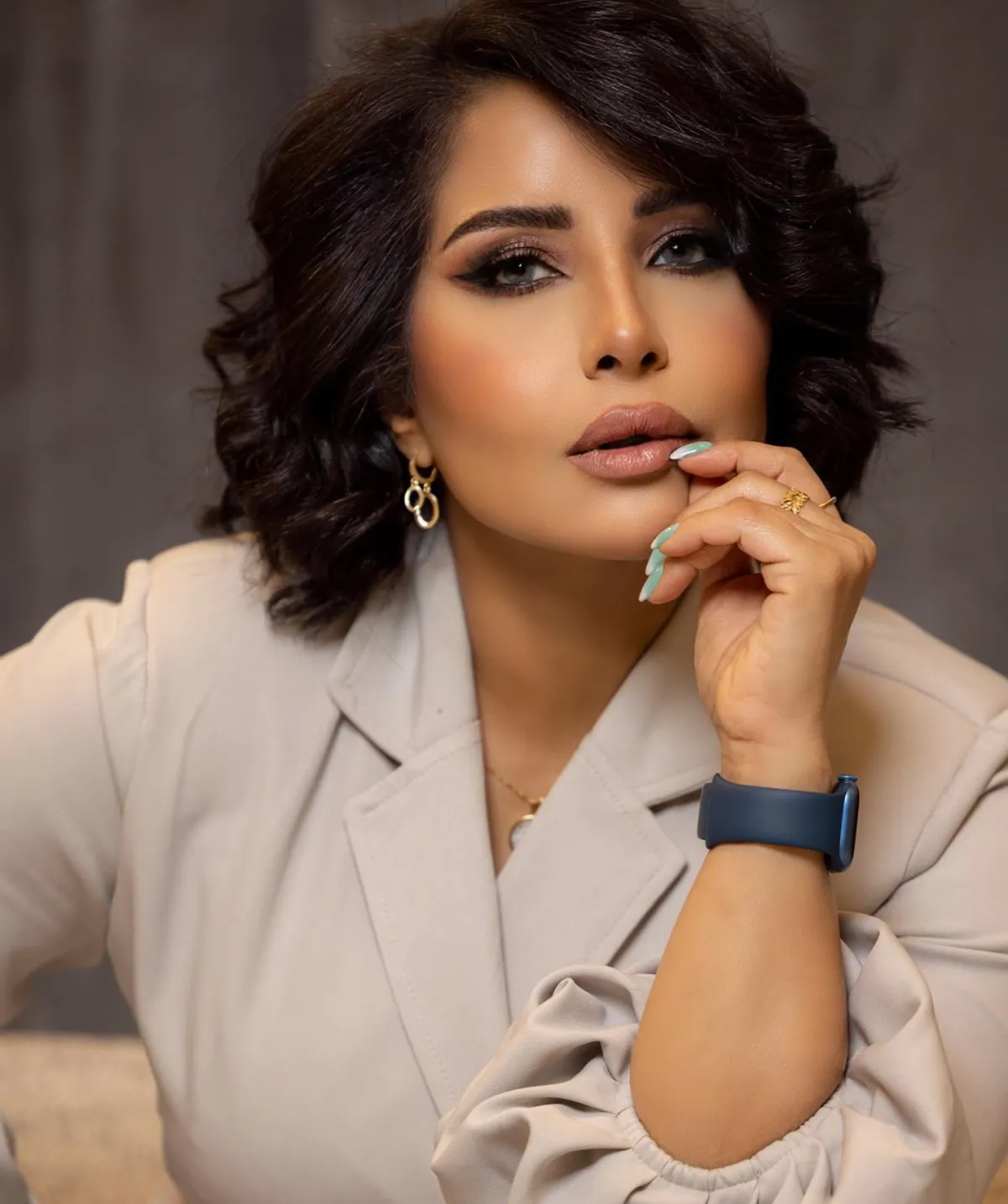 مي البلوشي -الصورة من حسابها على الانستغرام