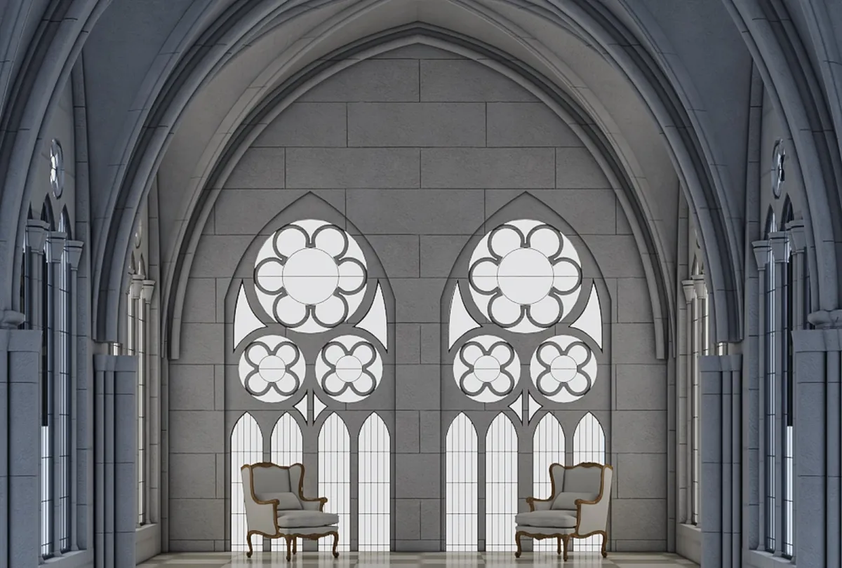 نموذج من التصميم الداخلي الفينيسي