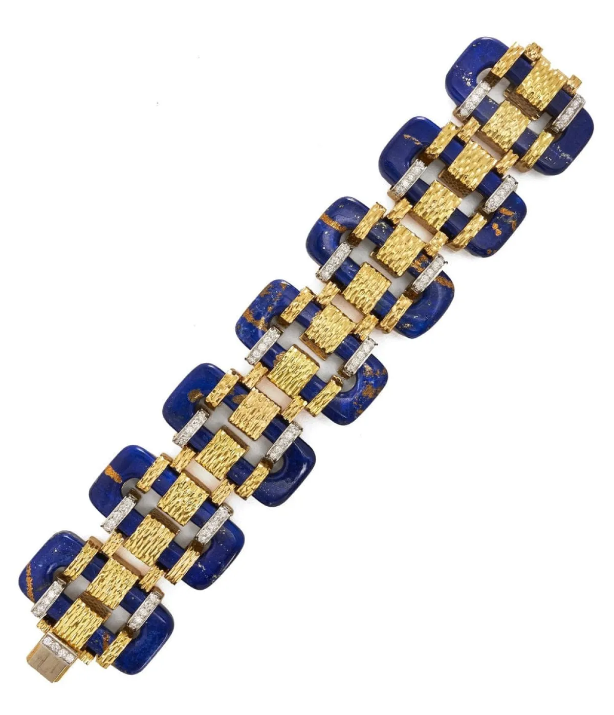 سوار Tread Bracelet, Lapis Lazuli من ديفيد ويب David webb 