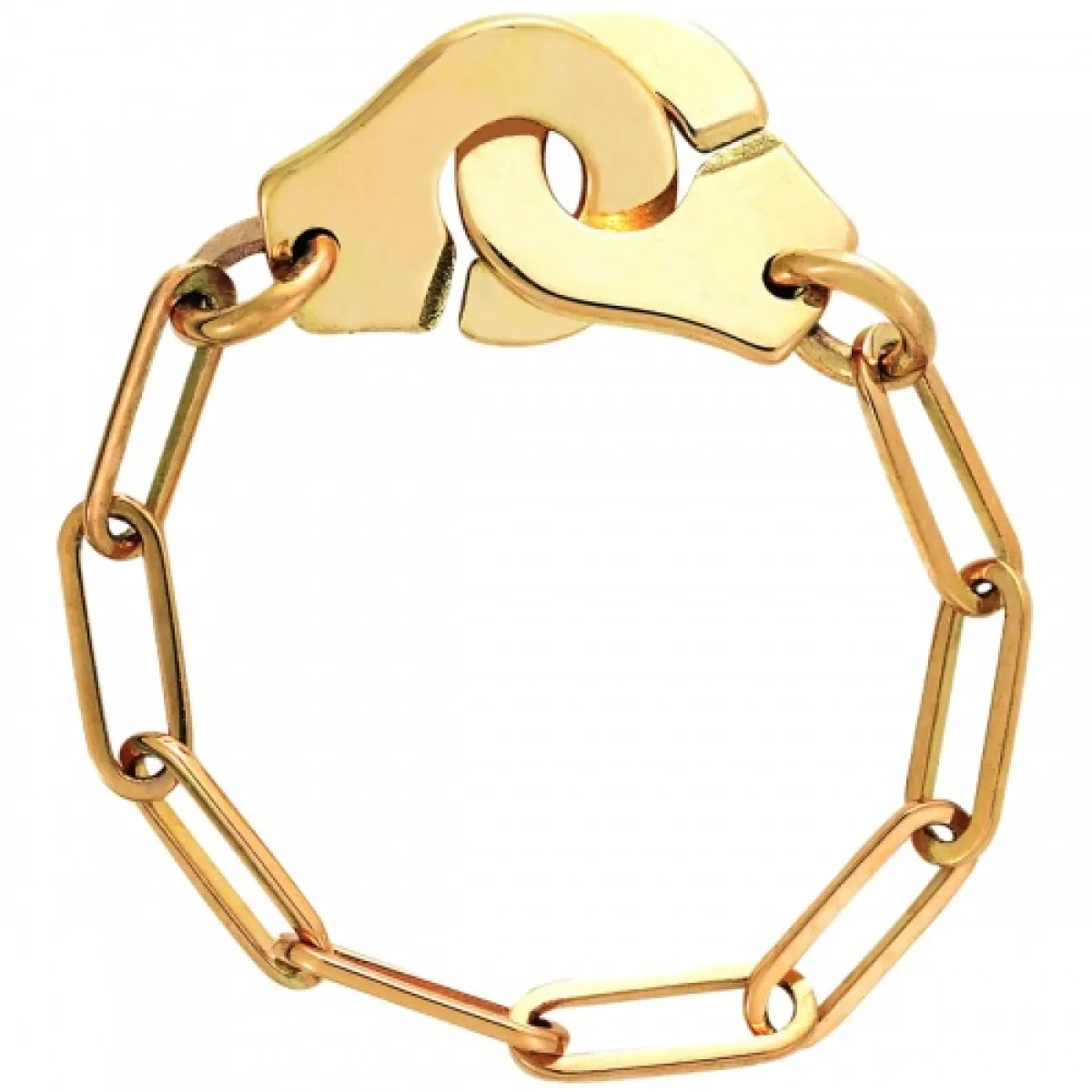 خاتم سلسلة Menottes dinh van R7 من دين فان