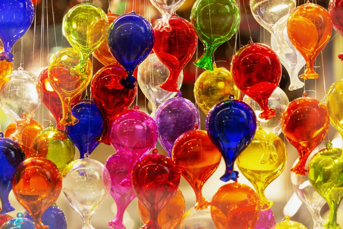 بالونات من زجاج المورانو