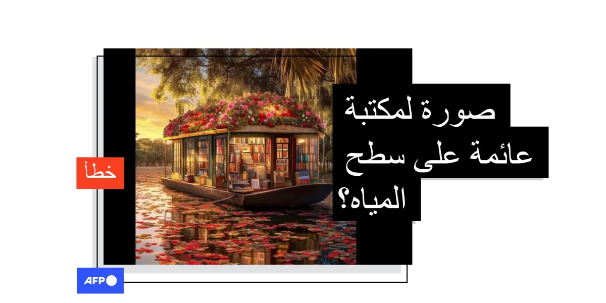 صورة قلبت مواقع التواصل الاجتماعي.. مكتبة عائمة على سطح المياه ما قصتها؟ 