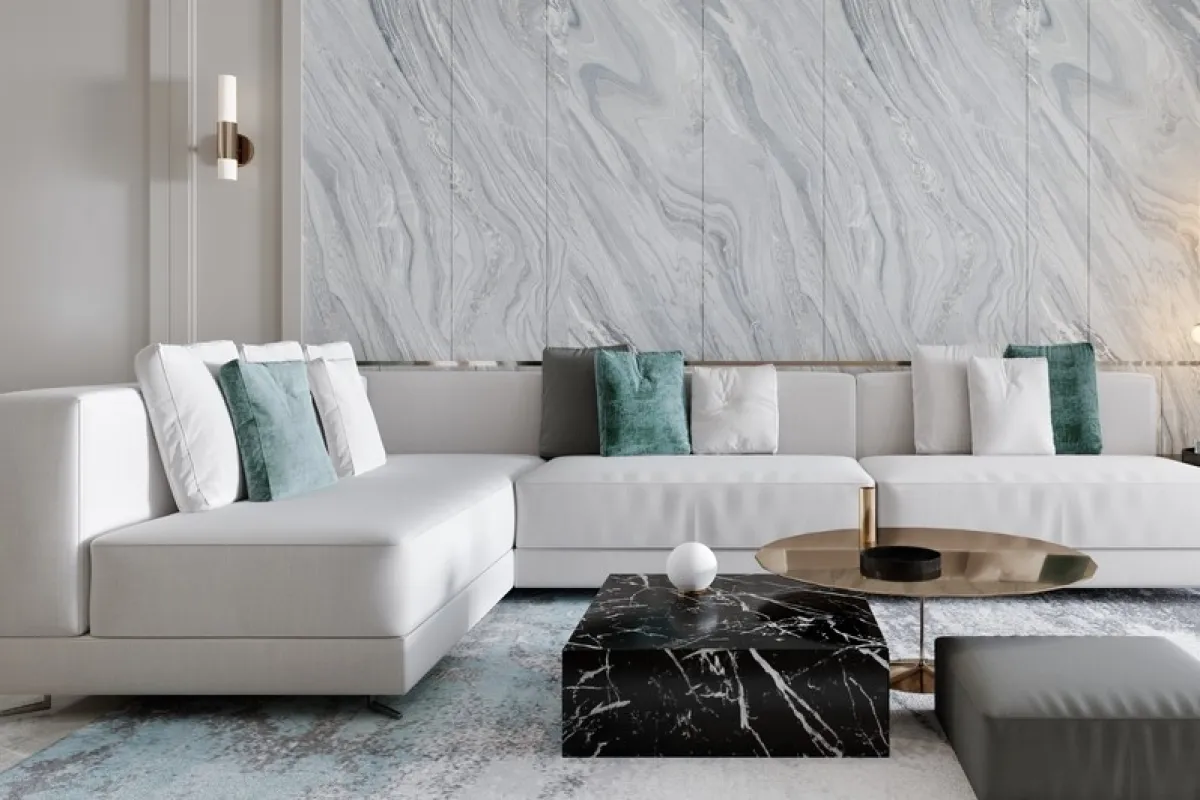 جاذبية الرخام في الديكور الداخلي