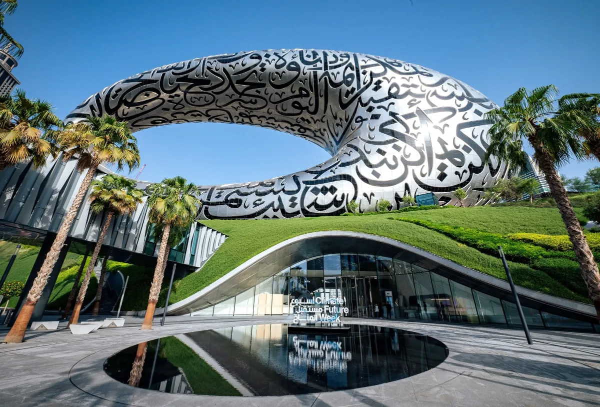 متحف المستقبل ينظم جلسة حوارية بعنوان "العد التنازلي لـCop 28" غدا - الصورة من مكتب الإعلامي لحكومة دبي