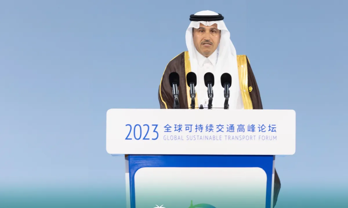 السعودية تستهدف توليد 50% من الطاقة المتجددة بحلول 2030 - الصورة من حساب وزارة النقل والخدمات اللوجستية على منصة إكس