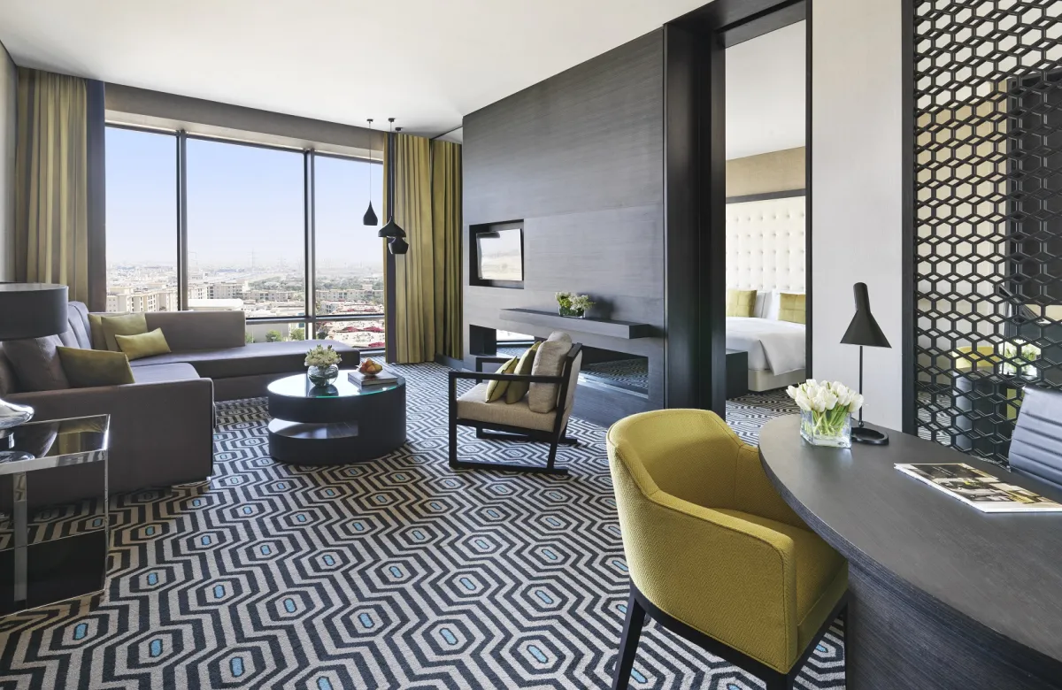 غرفة معيشة الجناح التنفيذي