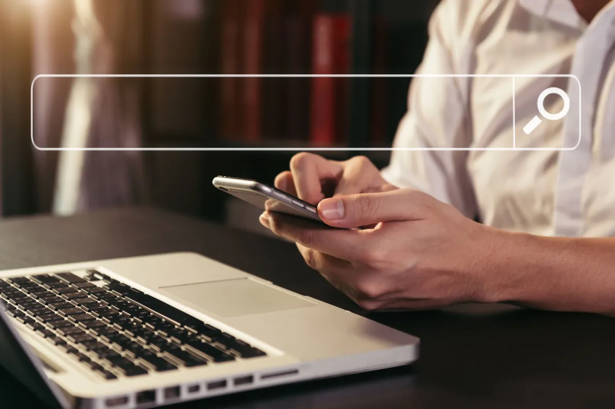 البحث عن المعلومة المرتبطة بموضوع الكتابة