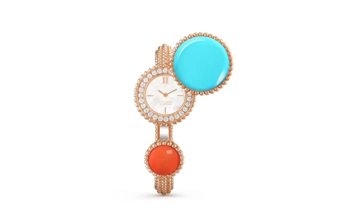 ساعة Perlée Toi & Moi من فان كليف آند أربلز Van Cleef & Arpels