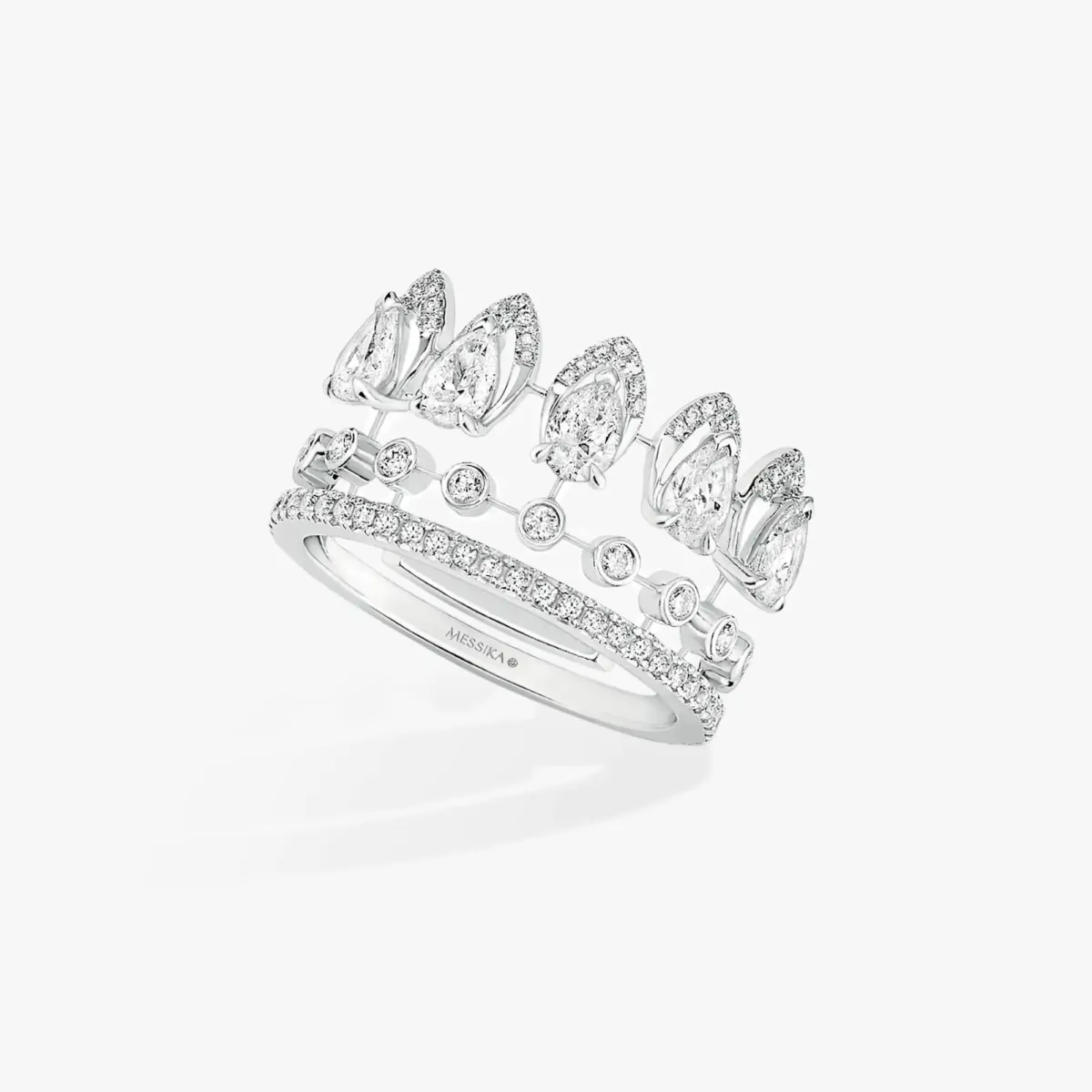خاتم ALLIANCE DESERT BLOOM من ميسيكا Messika 
