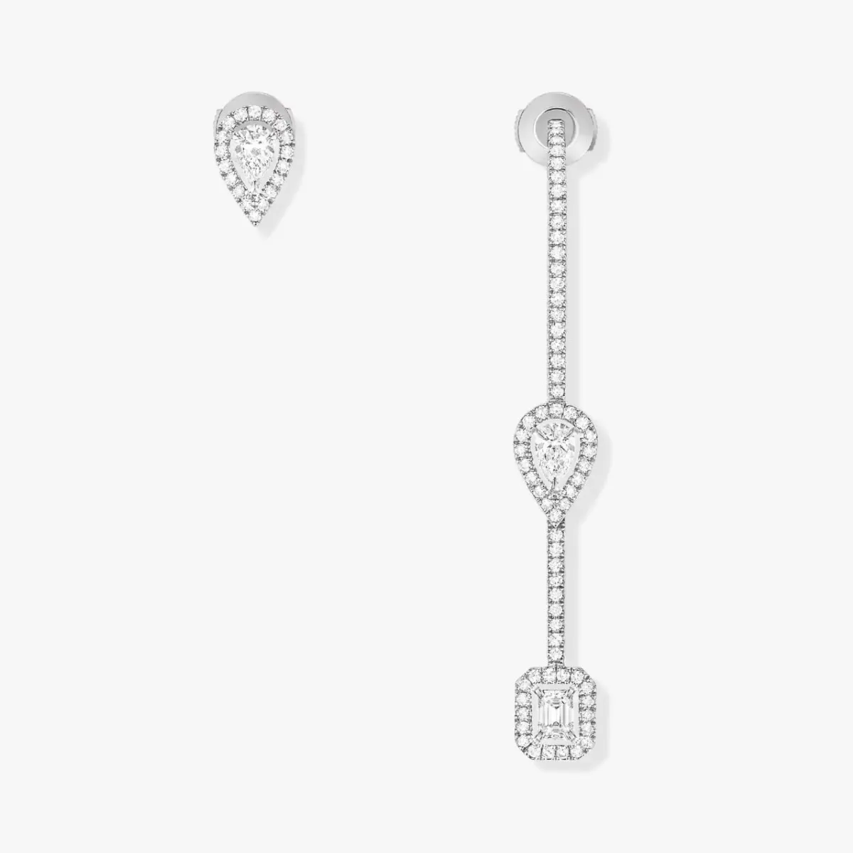 أقراط  MY TWIN HOOK AND STUD من ميسيكا Messika 