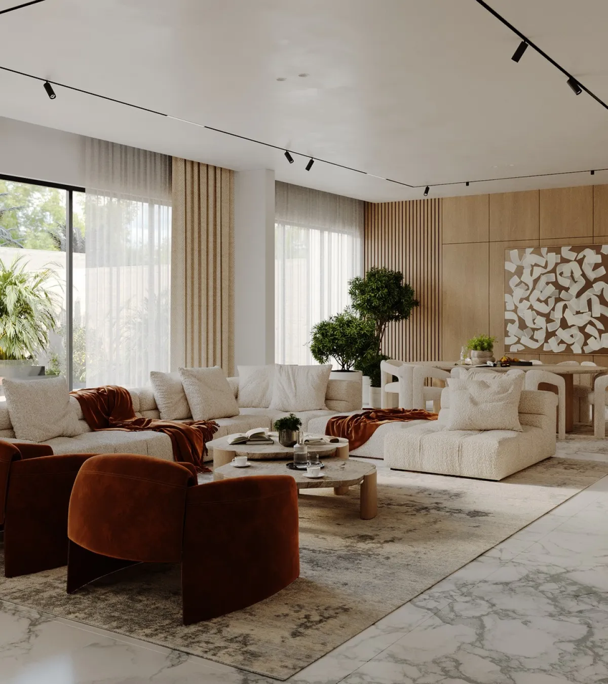 نموذج من السقف المعلّق