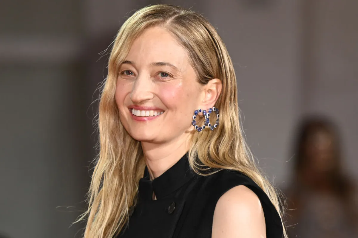 الممثلة الإيطالية Alba Rohrwacher في ثالث أيام مهرجان البندقية السينمائي 80 بتاريخ 2 سبتمبر  Stephane Cardinale - Corbis  Colaborador  Getty Images