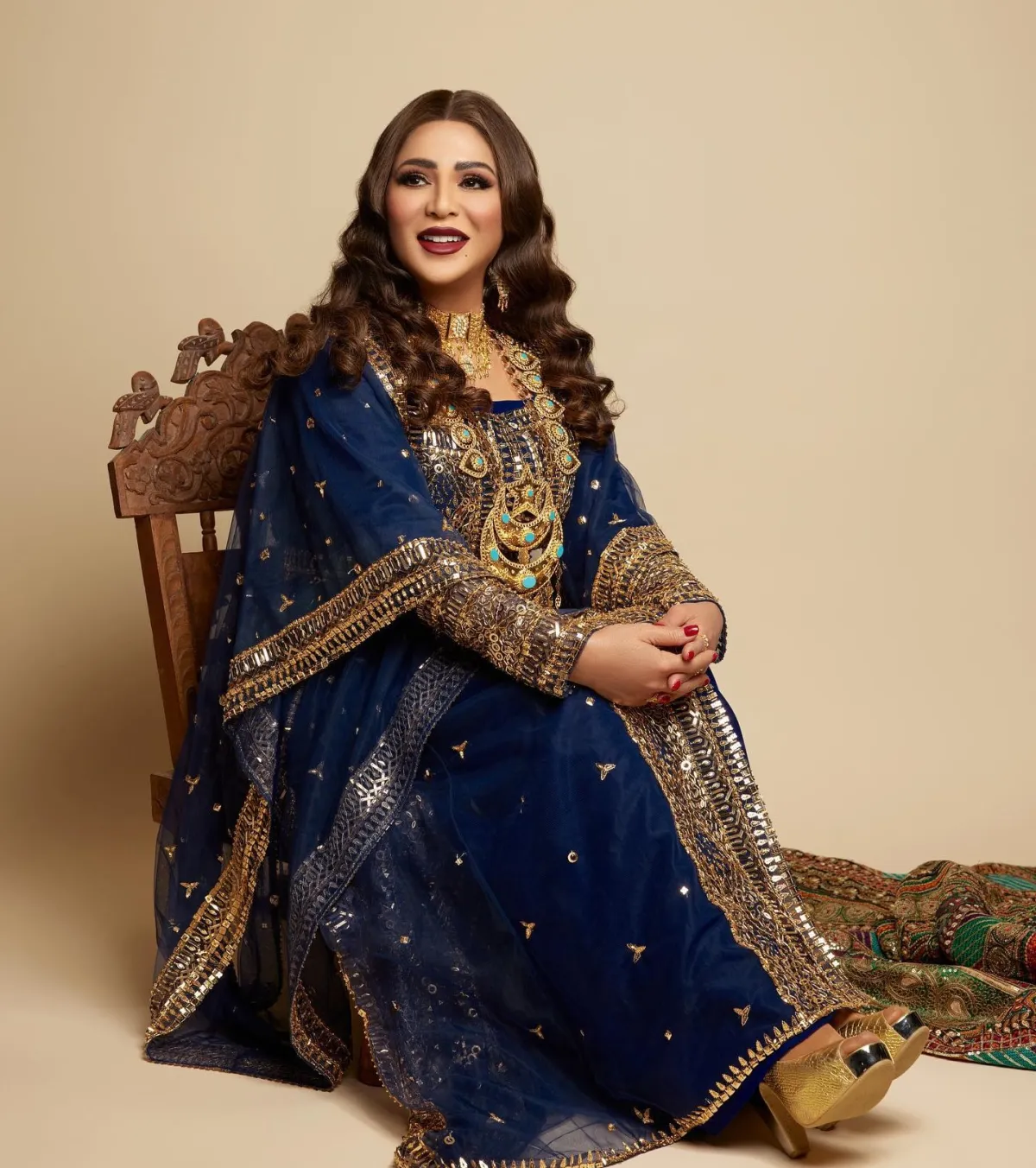 نوار الكويتية- الصورة من  حسابها على الانستغرام