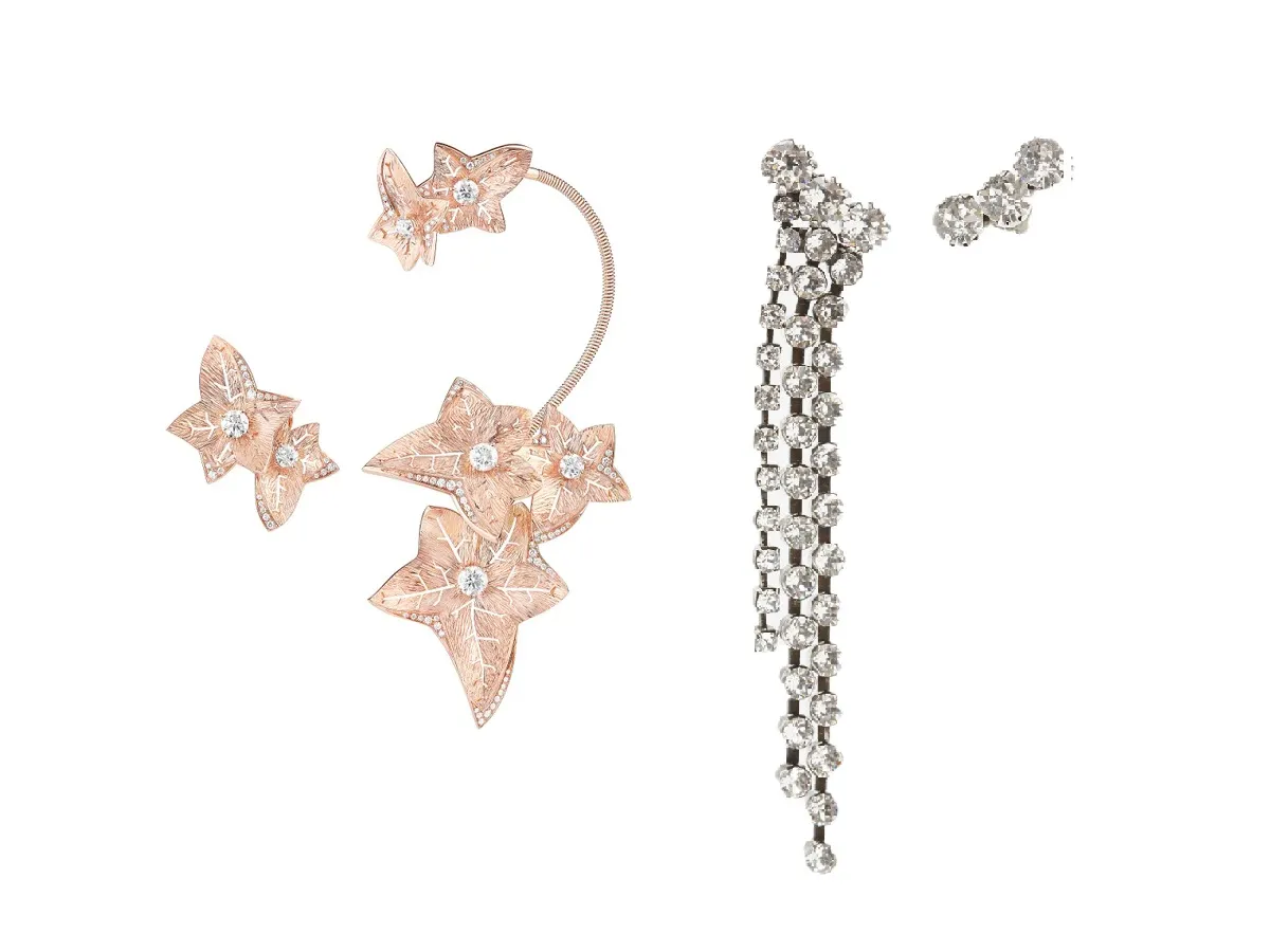 موديلات أقراط غير متماثلة.. لا تترددي في اختيارها لإطلالة أكثر جاذبية