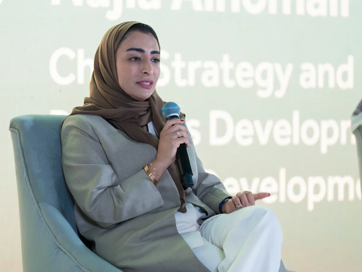 نجلاء النمير الرئيس التنفيذي للإستراتيجية وتطوير الأعمال في الصندوق الثقافي