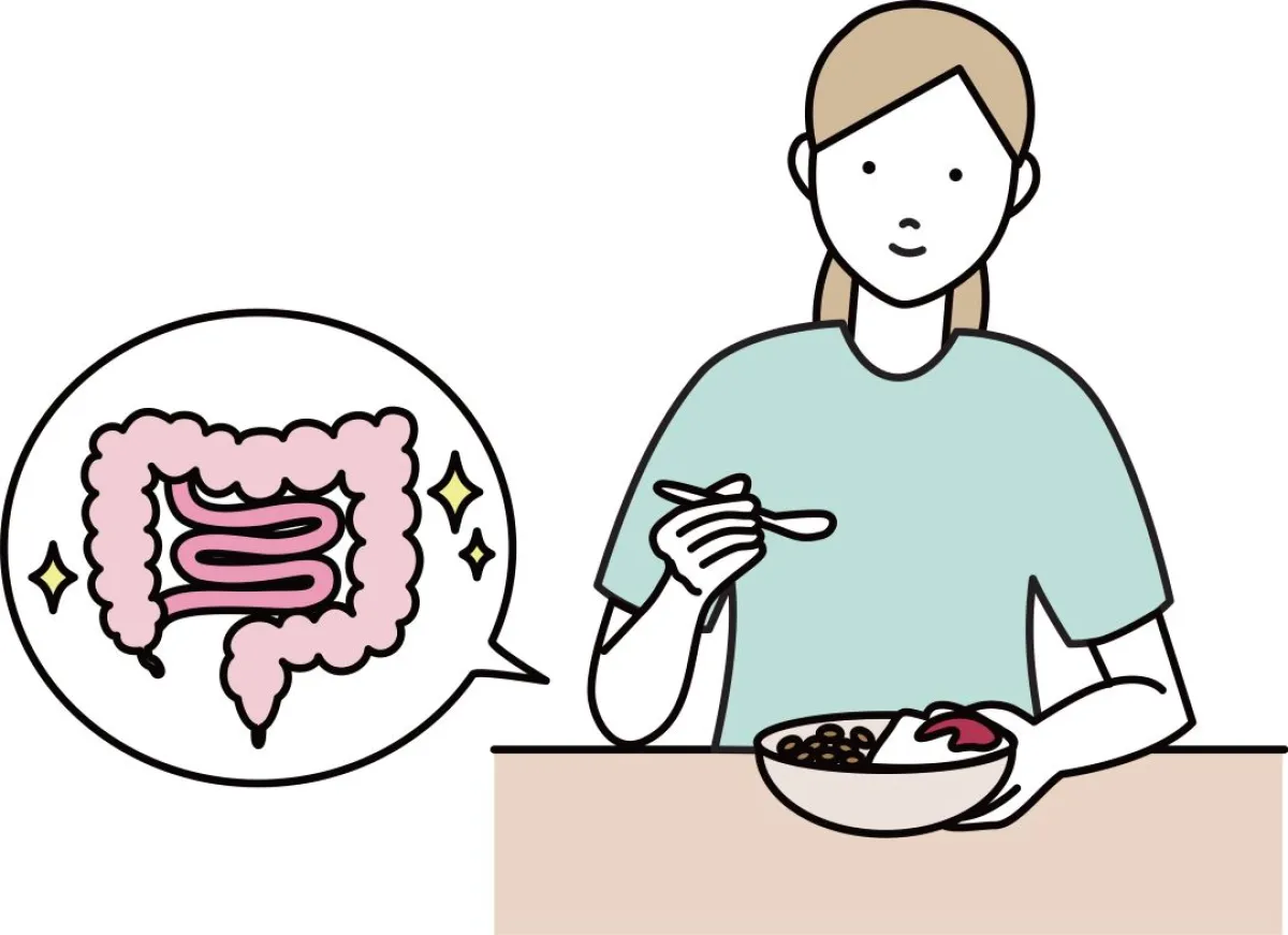 صورة تعبر عن فوائد اللبن الزبادي للجهاز الهضمي