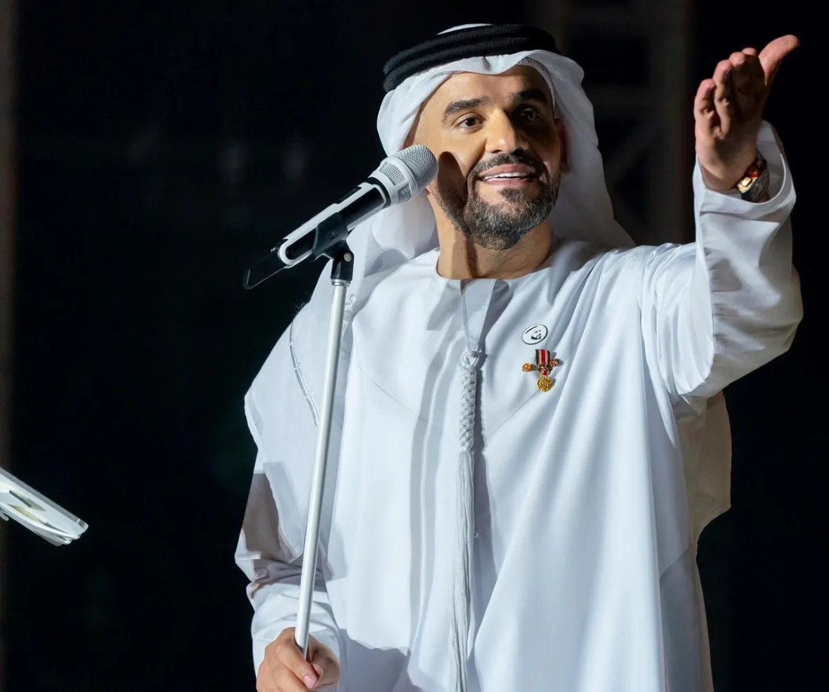 حسين الجسمي- الصورة من حسابه على الانستغرام