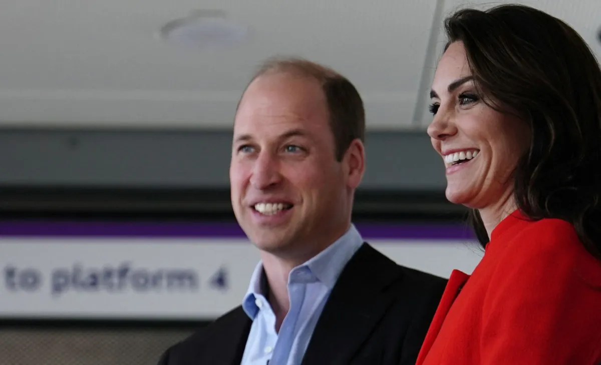 الأمير ويليام أمير ويلز وكاثرين أميرة ويلز (Prince William, Prince of Wales and Catherine, Princess of Wales). مصدر الصورة: Jordan Pettitt / POOL / AFP