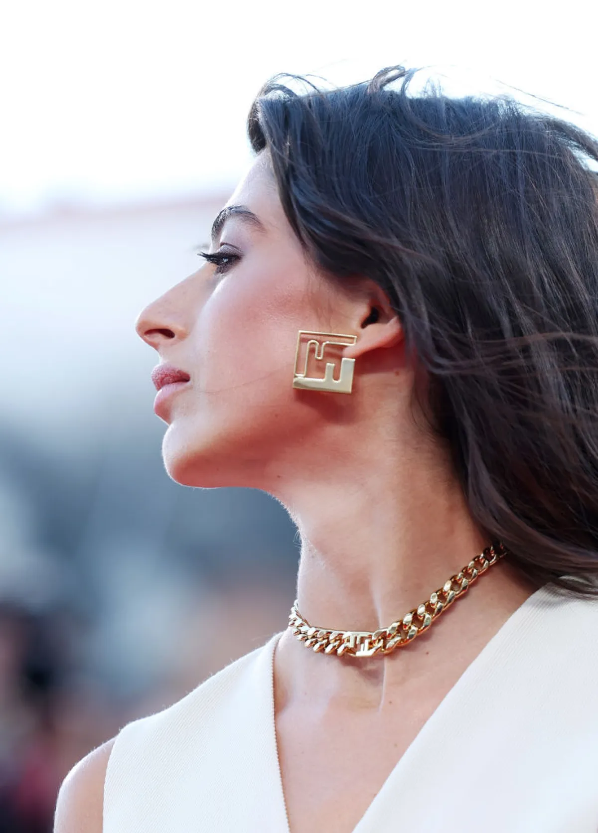 مهرجان فينيسيا السينمئي 80، الممثلة الإيطالية Nina Pons  (مصدر الصورة Vittorio Zunino Celotto/Getty Images)