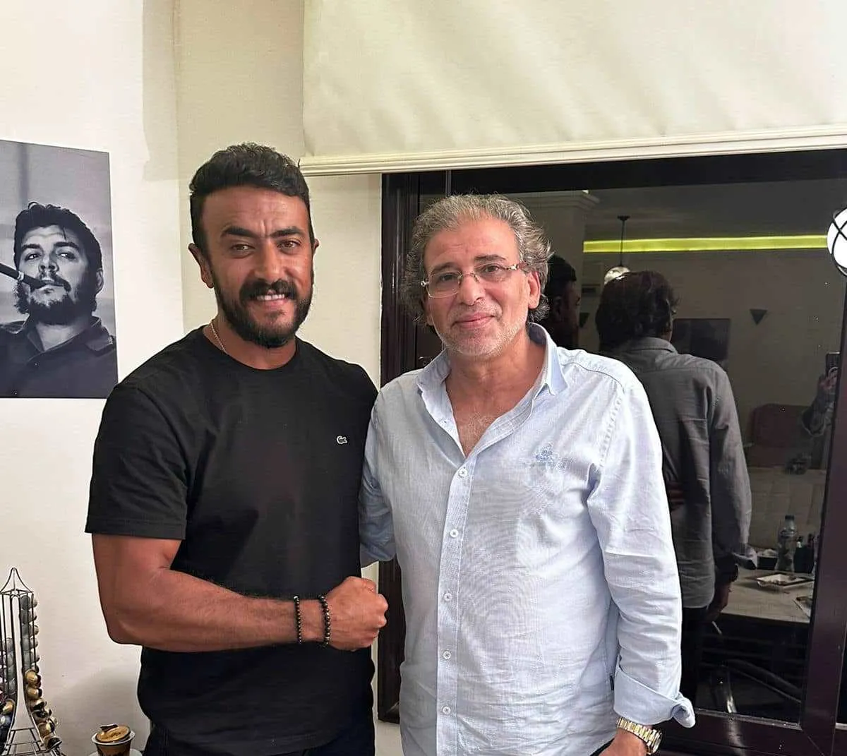 أحمد العوضي وخالد يوسف- الصورة من حساب أحمد العوضي على الفيس بوك